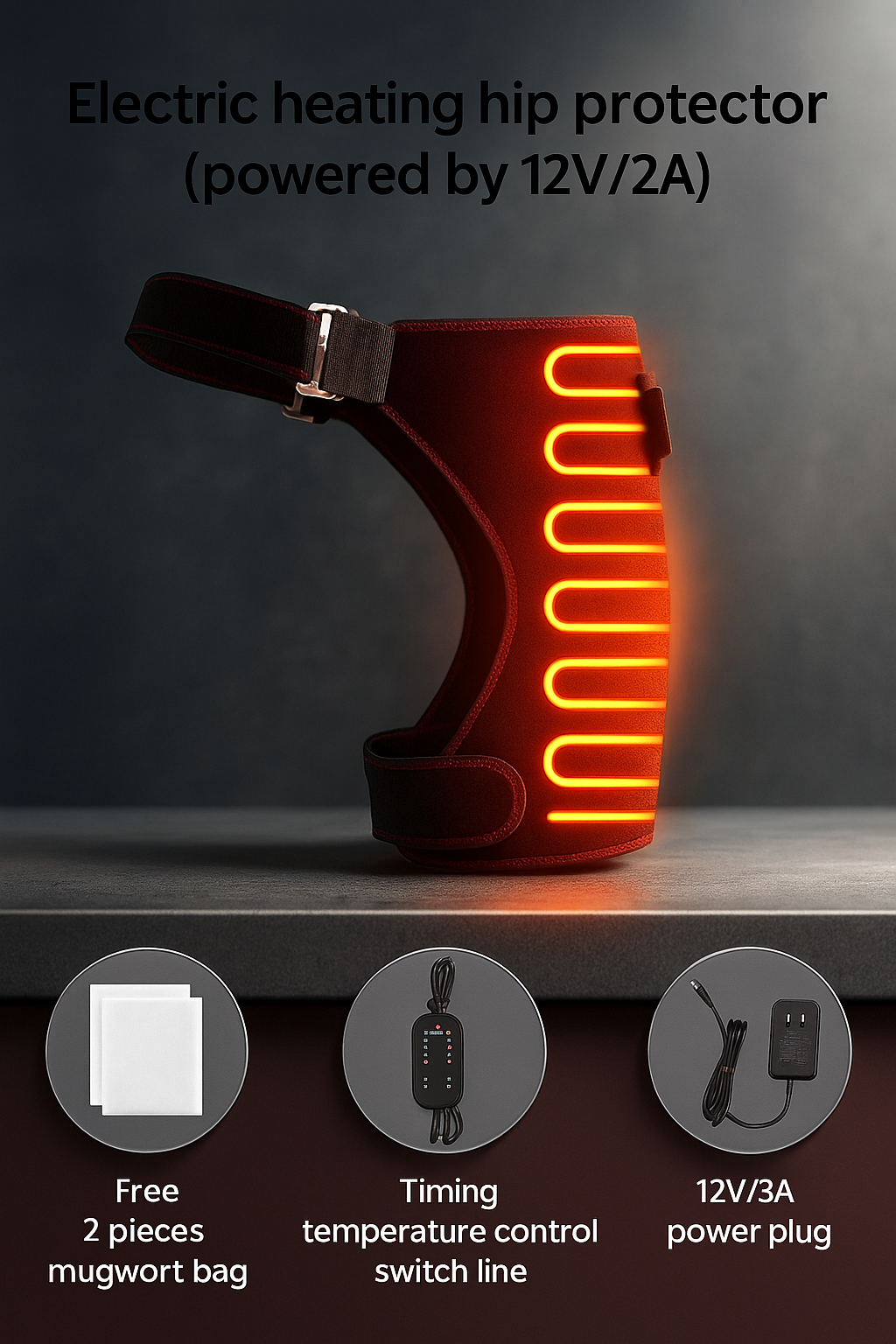 Infrared Hip Comfort Heat Wrap