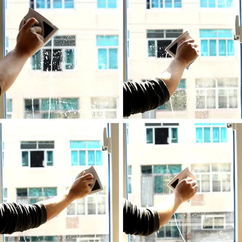 Double-Sided Magnetic Window Cleaner