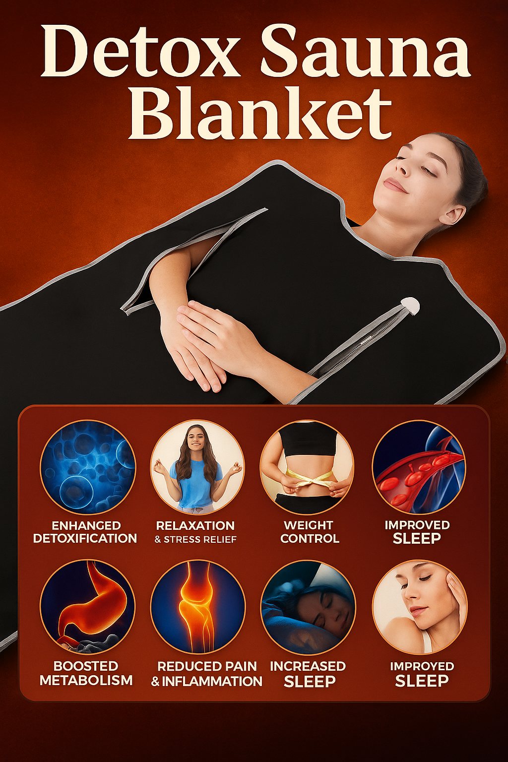 Infrared Health Detox Sauna Blanket