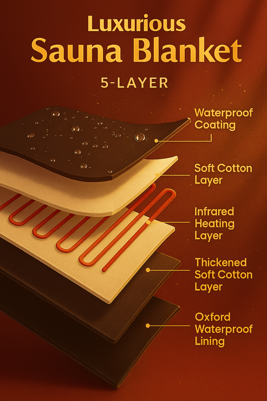 Infrared Health Detox Sauna Blanket