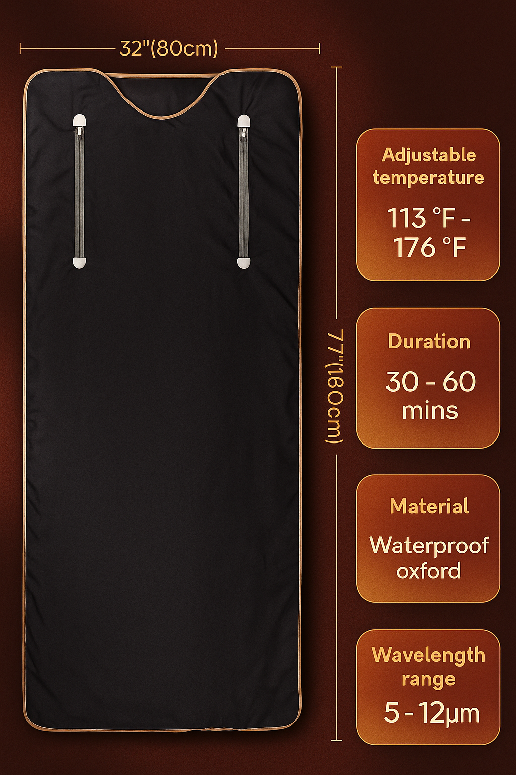 Infrared Health Detox Sauna Blanket
