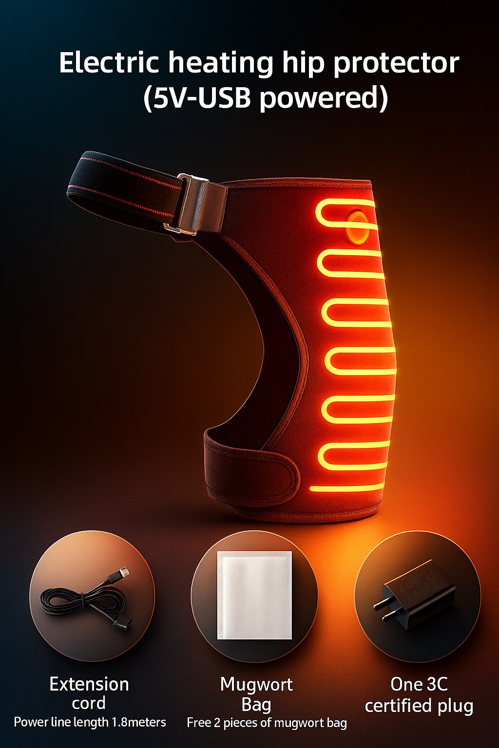 Infrared Hip Comfort Heat Wrap