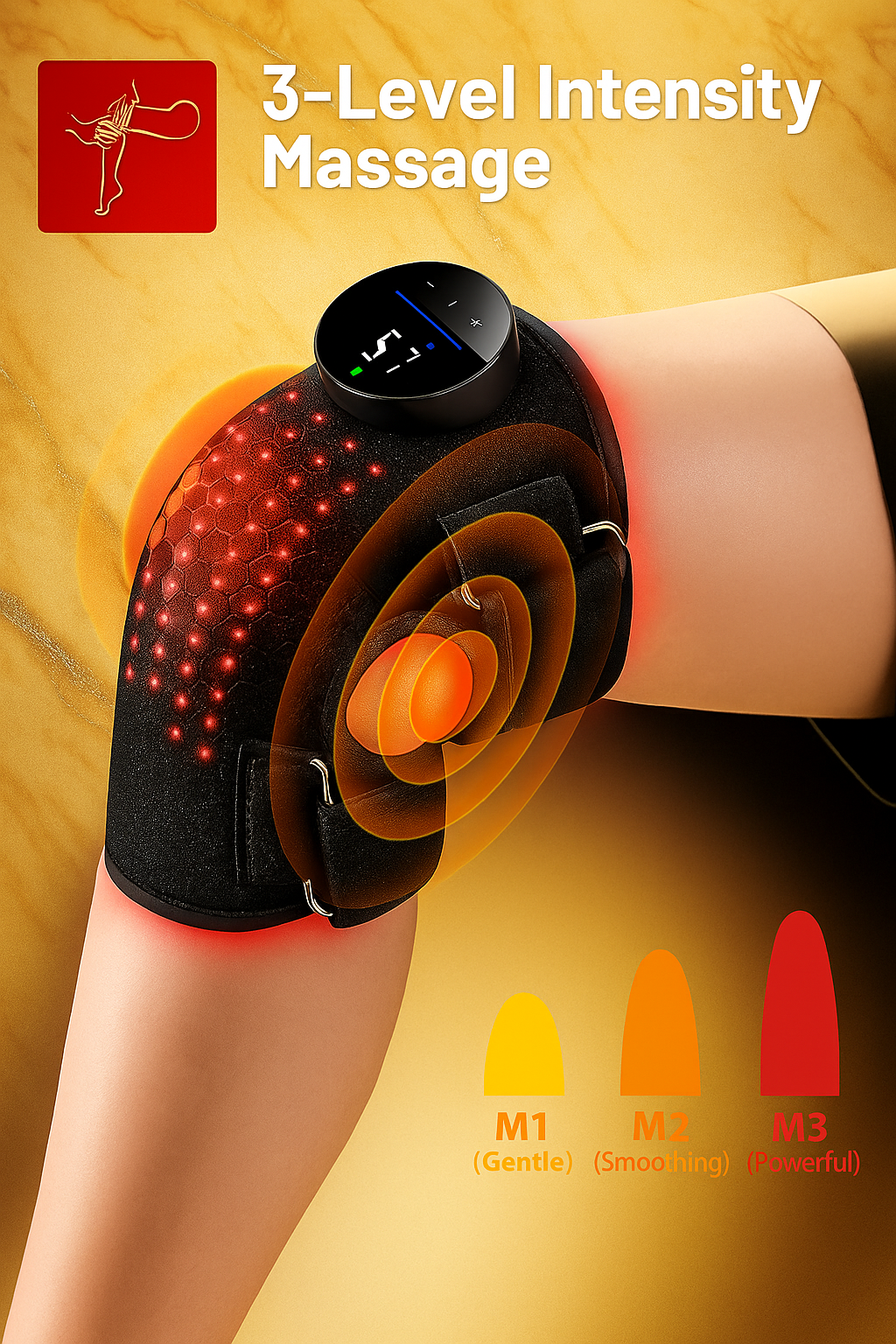 LED Light Wellness Knee Pad – Comfort & Relaxing Warmth