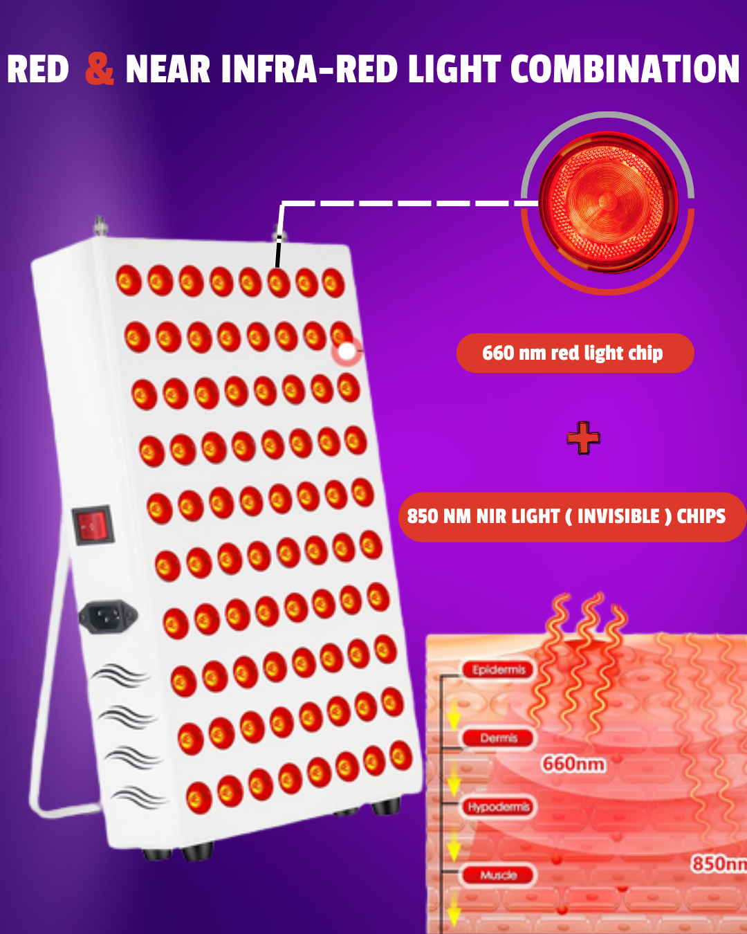 120W Red Light Therapy for Body Yasinaner