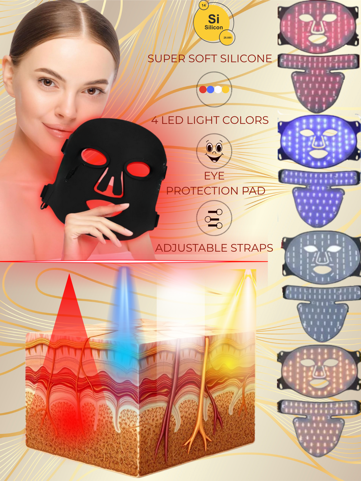 LED Radiance Facial Mask