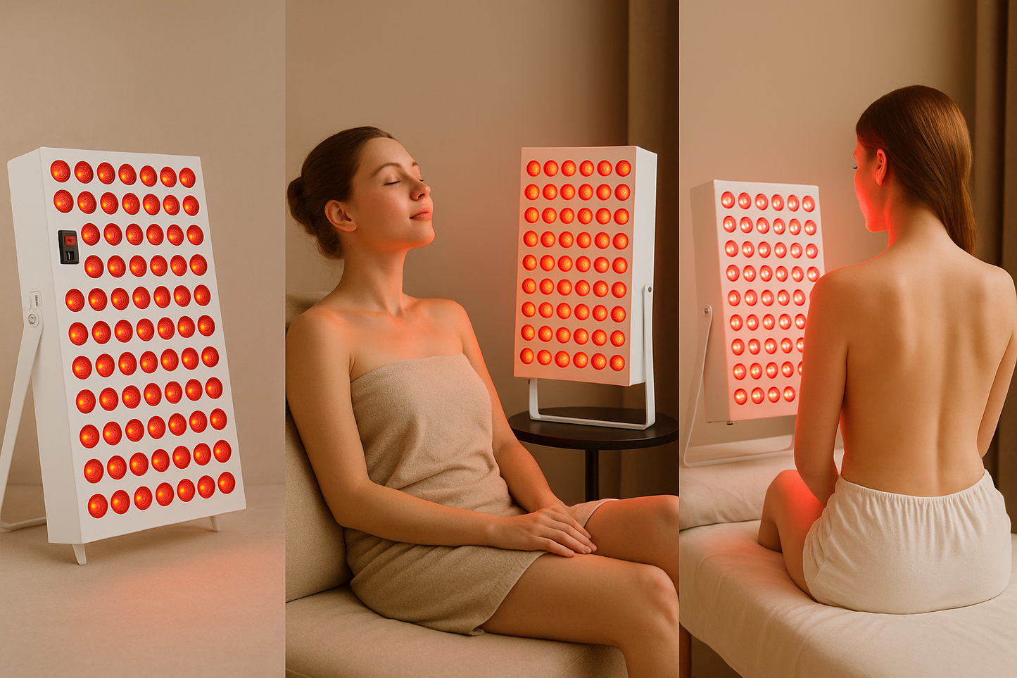 120W Red Light Therapy for Body Yasinaner Red Light Therapy Lamp 660nm Red and 850nm Near Infrared Light Therapy Panel Device for Full Body Face Muscle Skin Beauty