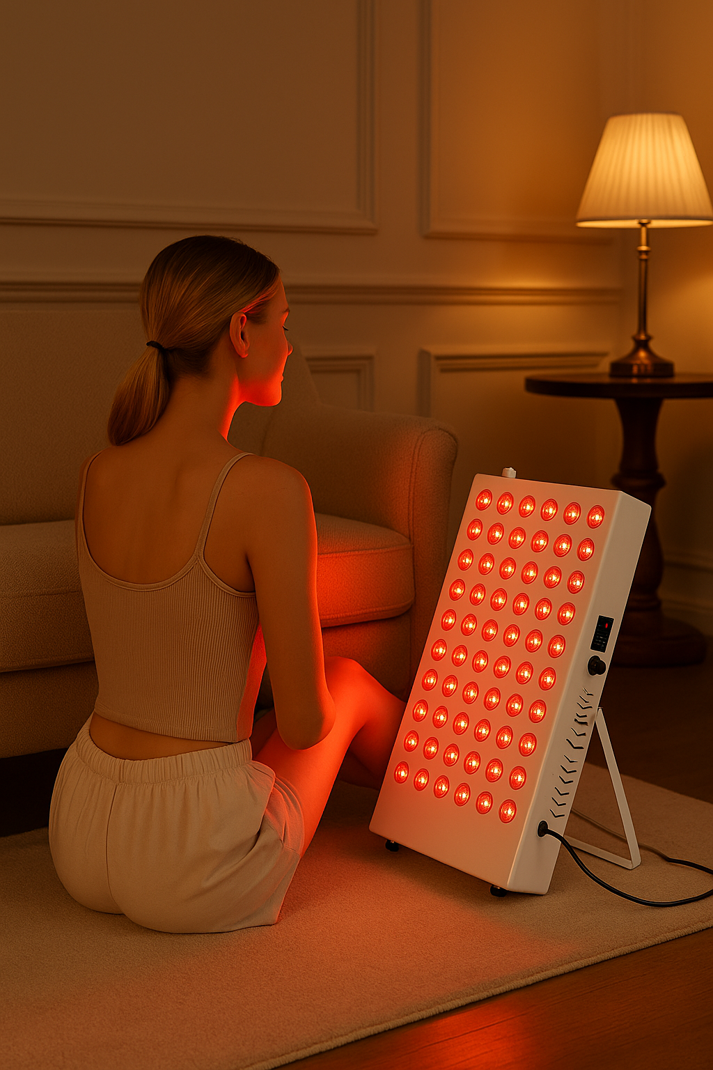120W Red Light Therapy for Body Yasinaner Red Light Therapy Lamp 660nm Red and 850nm Near Infrared Light Therapy Panel Device for Full Body Face Muscle Skin Beauty