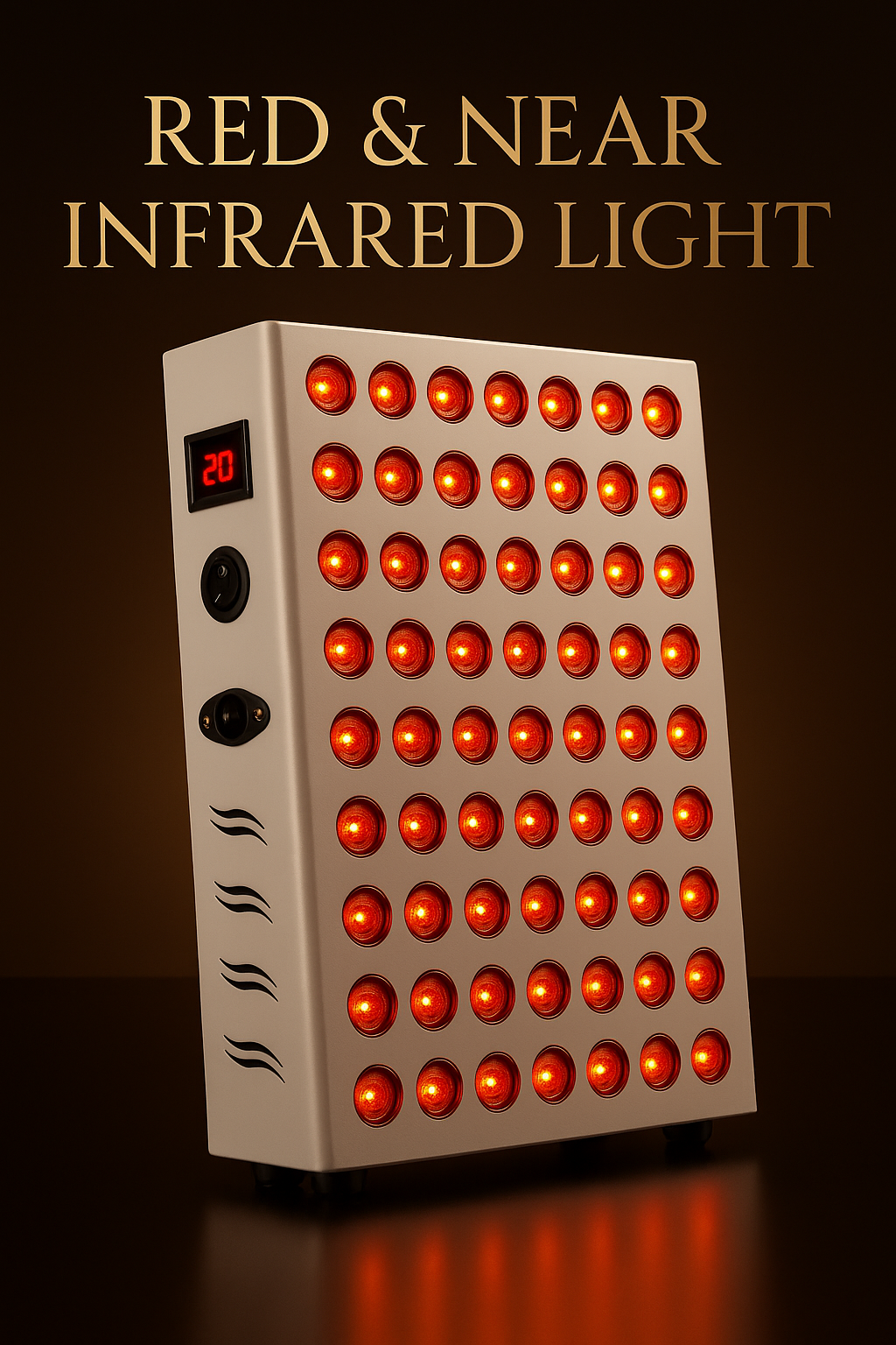 120W Red Light Therapy for Body Yasinaner Red Light Therapy Lamp 660nm Red and 850nm Near Infrared Light Therapy Panel Device for Full Body Face Muscle Skin Beauty