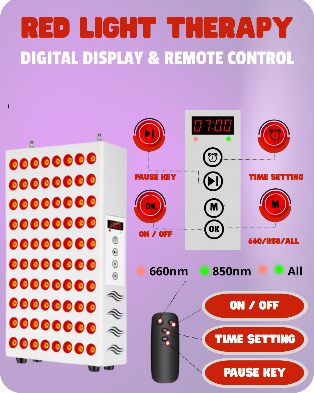 120W Red Light Therapy for Body Yasinaner